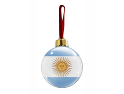 Новогодний ёлочный шар Аргентина