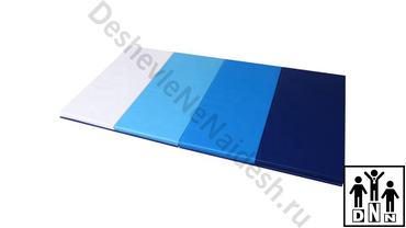 мат гимнастический 4х секционный  к шведской стенке