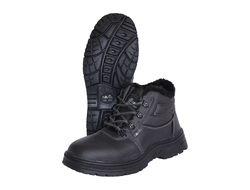 Ботинки "Титан", кожа, иск. мех, Нитрил