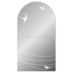 СТГ38 Зеркало Г-38. Размер: 550*1000