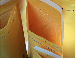 Пакет с воздушной подушкой K/20 коричневый (370х480мм+50мм клапан)