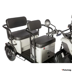 Электротрицикл Wanshida UM+ 60V 1000Вт серый