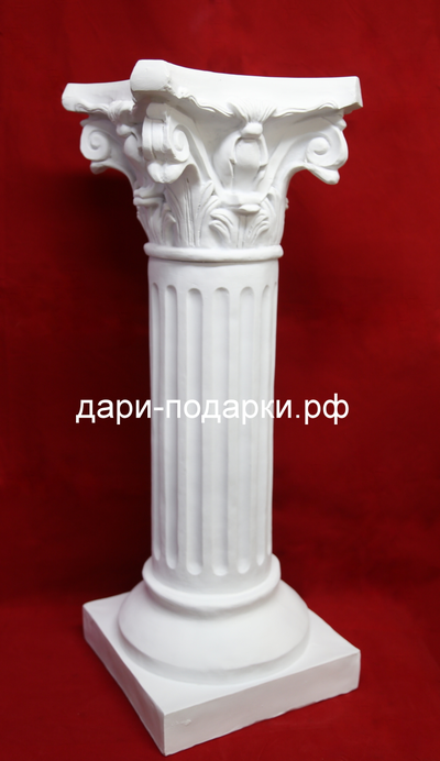 Колонна античная 73*27*27см   5,6кг  полистоун  Россия 4949/013098*