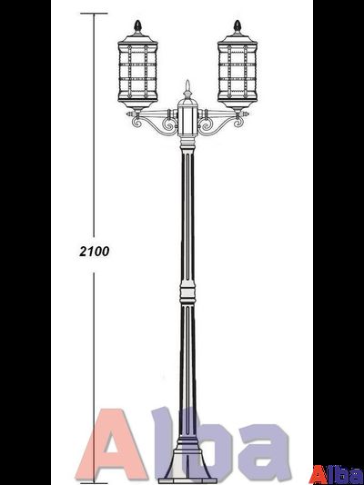 Barselona 81208 A bg Парковый светильник