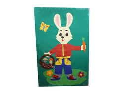 Коврик дидактический "Зайка"