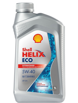 Масло моторное SHELL Helix ECO 5W40 1л синт.