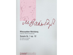 Weinberg, Mieczyslaw Sonate Nr.1 op.12 für Violine und Klavier