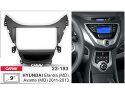 Переходная рамка CARAV 22-183 HYUNDAI Elantra 2010-2013 (MD) , Avante 2010-2013 (MD)