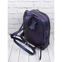 Женский кожаный рюкзак Anzolla Premium indigo (арт. 
3040-56)