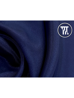 Перл шифон, цв. Пурпурно-синий