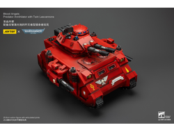 Хищник-Аннигилятор Кровавых Ангелов (Warhammer 40k) - КОЛЛЕКЦИОННАЯ ФИГУРКА 1/18 Blood Angels Predator Annihilator with Twin Lascannons (JT01499) - JOYTOY