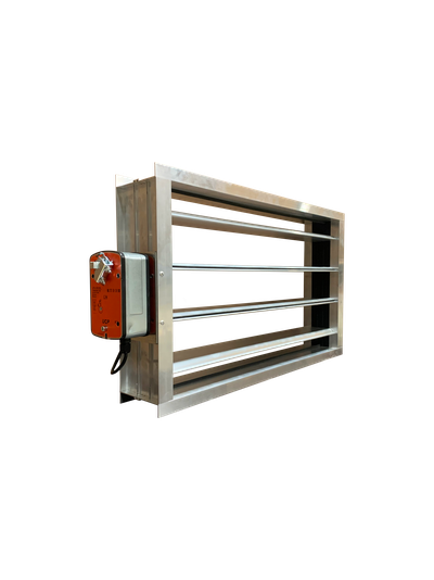 VMVZ-P-EP-5-S заслонка воздушная прямоугольная с электроприводом 5Hm 230 АС