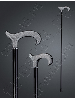 блестящая трость из германии черная стильная женская трость