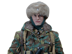 ПОВРЕЖДЕНА УПАКОВКА - Немецкий солдат в Венгрии, 1945 г - КОЛЛЕКЦИОННАЯ ФИГУРКА 1/6 WWII German LAH Division Hungary 1945 (UD9010) - UJINDOU