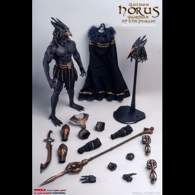 Гор в золотом - Коллекционная ФИГУРКА 1/6 scale Action Figure King and Vengeful God Horus Gold Edition (PL2020-170A) - TBLeague