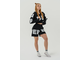 Укороченная толстовка TRAINING CROPPED HOODIE MUSCLE MOMMY 619 Черная