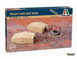 6148 Колодец в пустыне и палатки DESERT WELL &amp; TENTS (1/72)