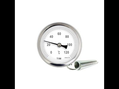 Термометр накл.с пружиной Y-63A-120 [43199]