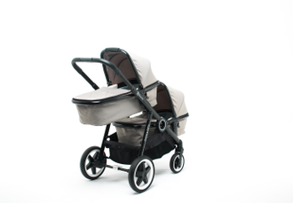 Коляска 2в1 для двойни BabyZz Dynasty Beige