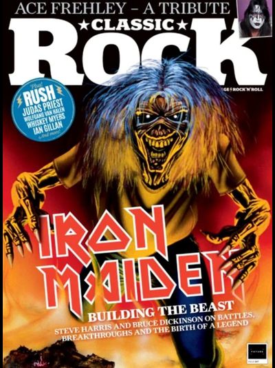 Classic Rock Magazine December 2025 Iron Maiden Cover, Intpressshop
