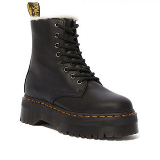 Зимние ботинки Dr. Martens Jadon на платформе с мехом зимние