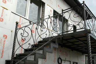 Кованые перила -Арт 015