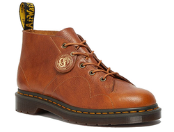 DR. MARTENS CHURCH VINTAGE SMOOTH BROWN LEATHER