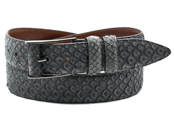 Ремень мужской 38 мм PY-c-0005 из змеиной кожи 1