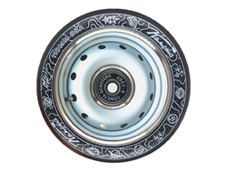 Колесо д/сам. Комета Штамповки (Черный / Серый)