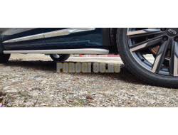 Пороги OEM Style для Geely Monjaro 2021-