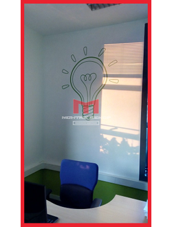 Брендирование офисов (приемных – ресепшн – переговорных)