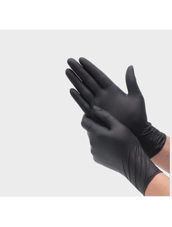 Перчатки Foxy S нитриловые черные