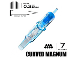 7 CMMT / 0,35mm - RM/Curved Magnum Medium Taper "EMALLA ELIOT"