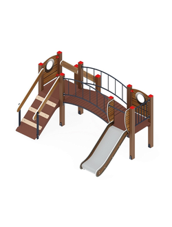 «Карапуз» ДИК 1.001.06-01 H=750 игровой комплекс