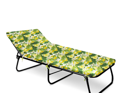 Кровать раскладная Haushalt с мягким матрасом НРК4М, рисунок с лимонами