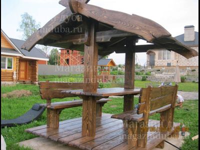 Столы, стулья, скамейки из дерева