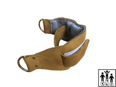 Манжета на голень из натуральной кожи