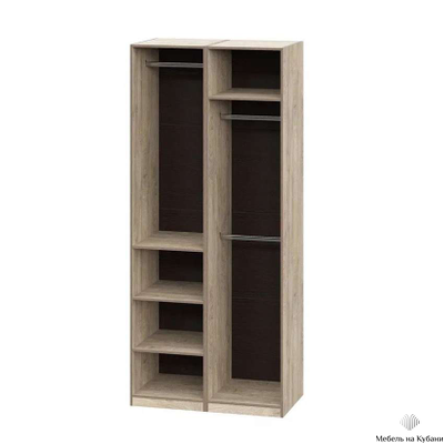 Этна полка для шкафа 50 Дуб эндгрейн 1ПЛ