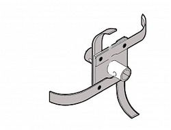 Комплект пропашки VH400/440 слева внутр.