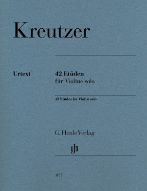 Kreutzer, Rodolphe 42 Etüden für Violine