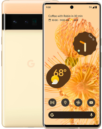 Смартфон Google Pixel 6 Pro 128GB Sorta Sunny, американская версия (US)