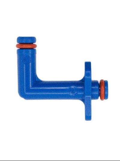 Соединитель Г-образный к заварочному блоку для кофемашины Bosch, Siemens