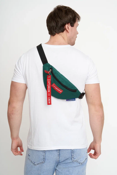 Сумка на пояс Optimum Mini RL, зеленая