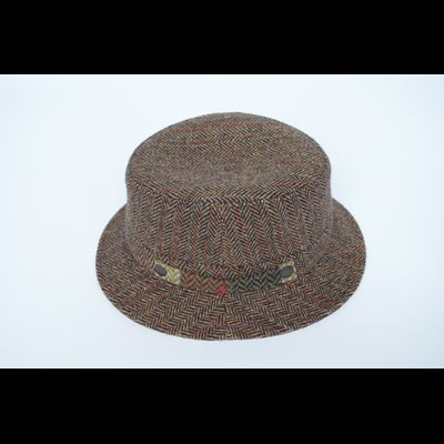 Шляпа панама Alfonso D ' Este 41970 коричневая