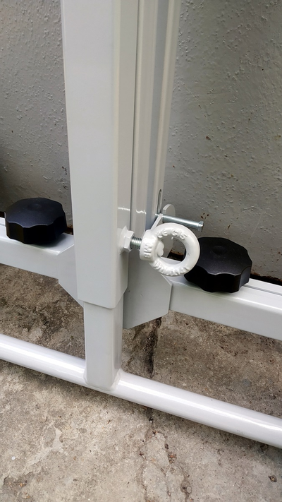 ТЕЛЕЖКА ДЛЯ ЛОДОЧНОГО МОТОРА "МИЧМАН - 2.1" (полиуретановые колеса)