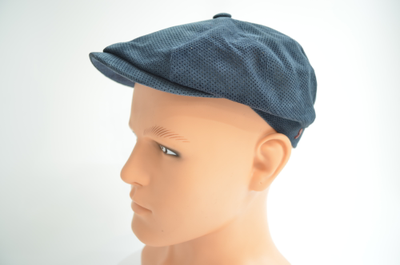 Кепка перфорированная замша мужская