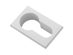 Morelli накладка квадратная LUX-KH-SM BIA белая