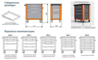 Тележка TBS Standart