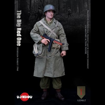 Американский боец 1-ой пехотной дивизии (Битва в Хюртгенском лесу, 1944 г) - КОЛЛЕКЦИОННАЯ ФИГУРКА 1/6 The Big Red One U.S. Army Infantryman H?rtgen Forest 1944 (UD9017) - Ujindou