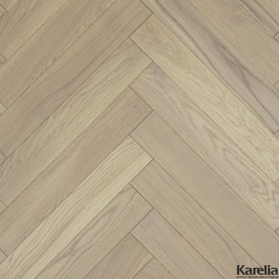 Паркетная доска Karelia Herringbone Дуб Caramel HB